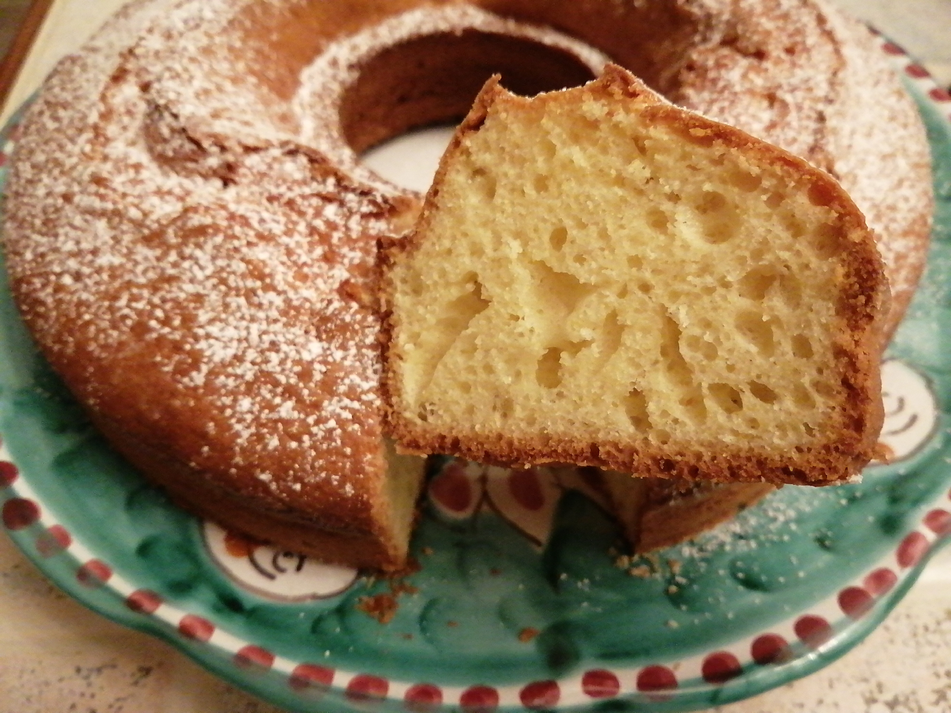 Ciambella soffice al limone