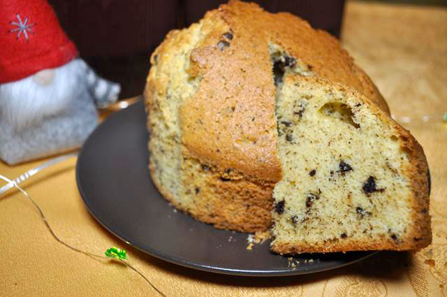 Panettoncino mais e crema di limoncello