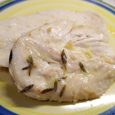 Petto di pollo al limone