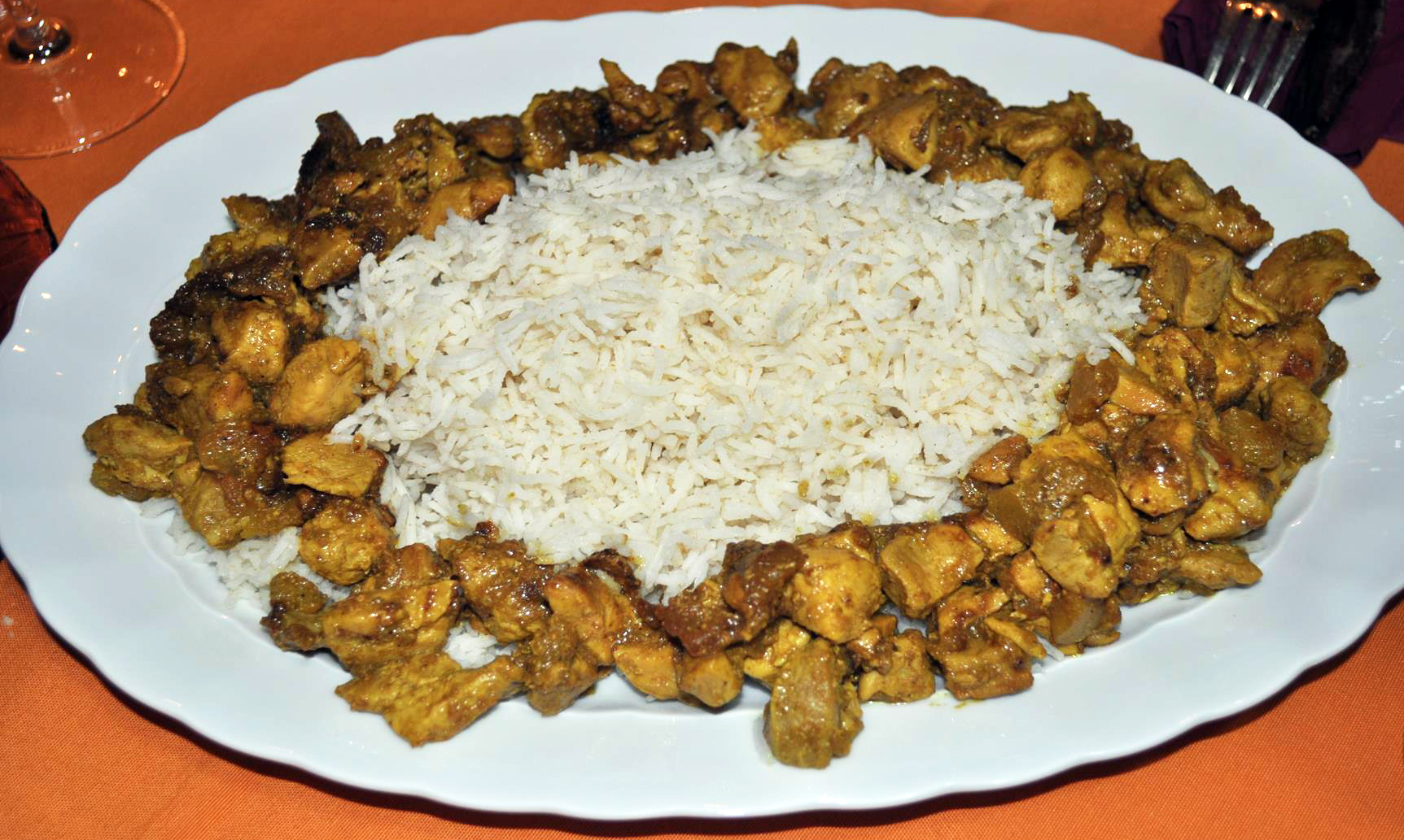 Pollo al curry