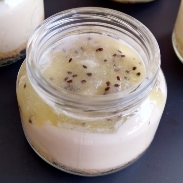 Mini cheesecake kiwi e mascarpone