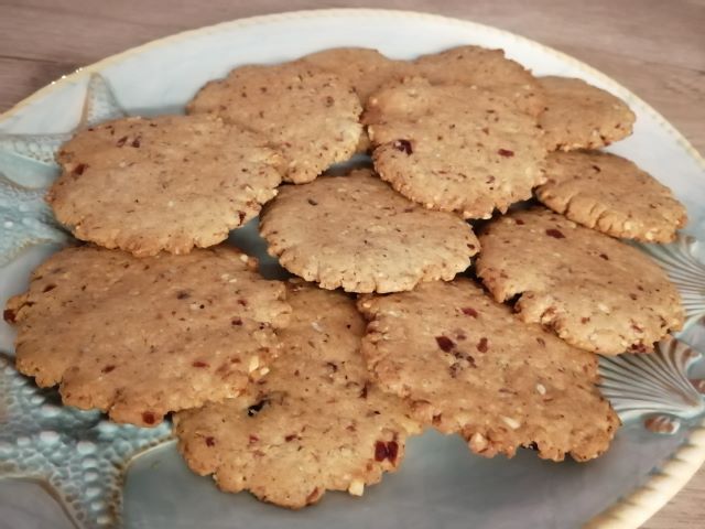 biscotti ai frutti rossi senza zucchero