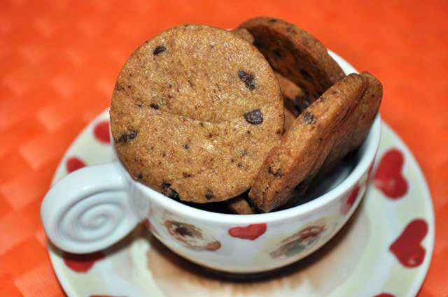 Biscotti cioccolato e caffè