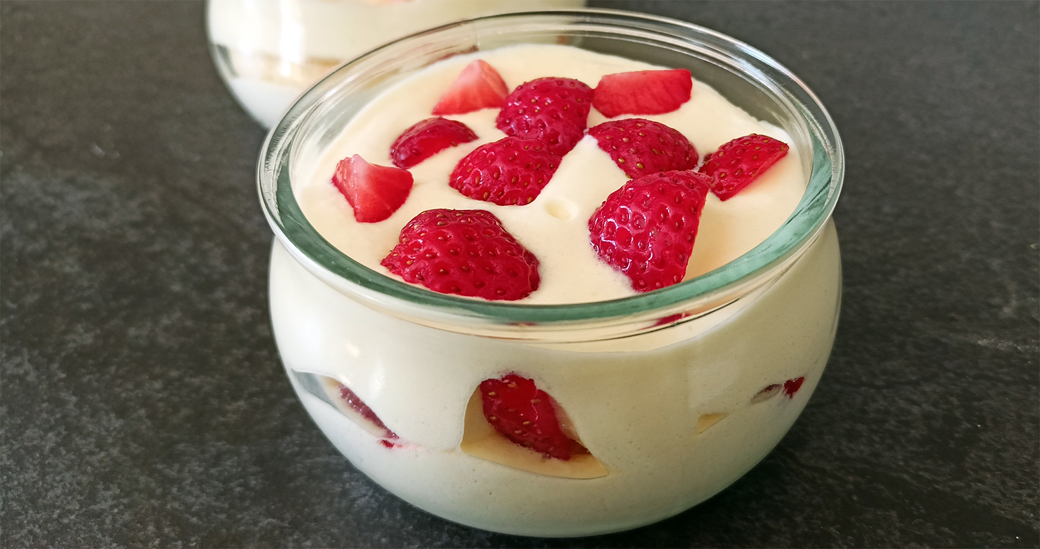 Tiramisù alle fragole